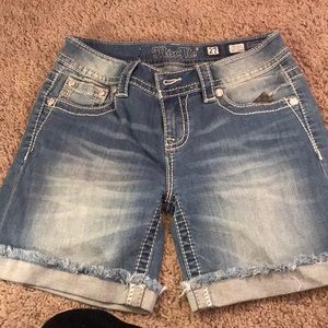 Miss me shorts size 27